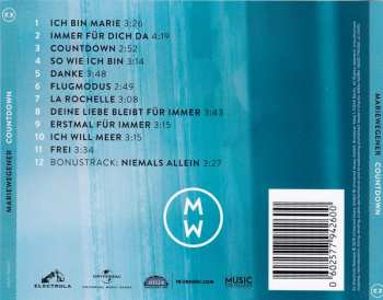 CD Marie Wegener: Countdown  257282