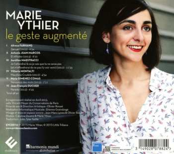CD Marie Ythier: Le Geste Augmenté For Cello Solo & Electronics DIGI 328996