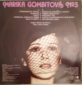 LP Marika Gombitová: №5 403517