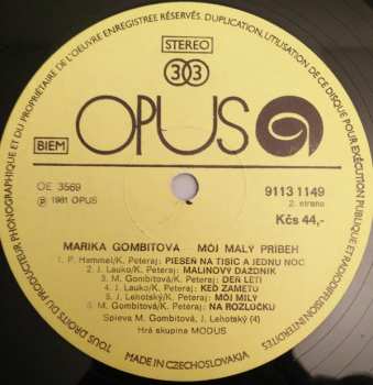 LP Marika Gombitová: Môj Malý Príbeh 128333