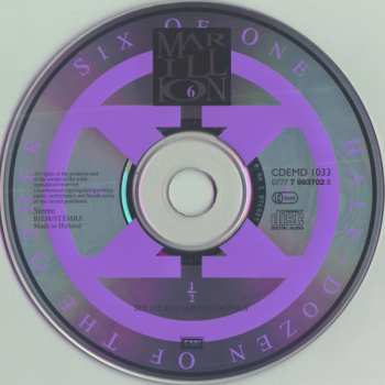 CD Marillion: 1982-1992 - A Singles Collection 32750