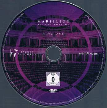 2DVD Marillion: All One Tonight - Live At The Royal Albert Hall 21044
