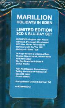 3CD/Blu-ray Marillion: Holidays In Eden DLX | LTD