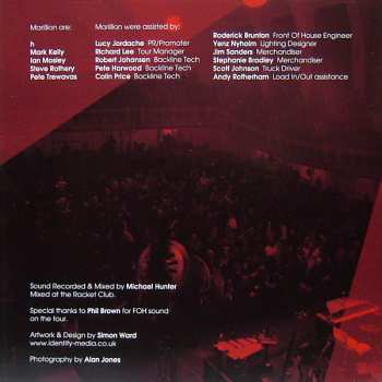2CD Marillion: Live From Cadogan Hall 21160