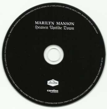 CD Marilyn Manson: Heaven Upside Down 505749