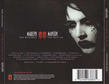 CD Marilyn Manson: Lest We Forget - The Best Of 542258