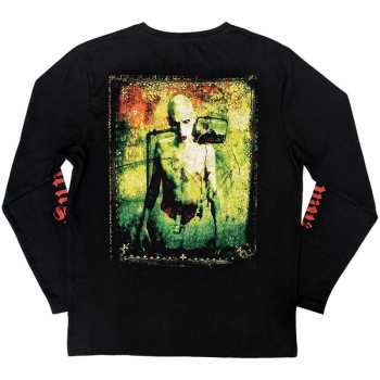 Merch Marilyn Manson: Marilyn Manson Unisex Long Sleeve T-shirt: Death (back & Sleeve Print) (small) S