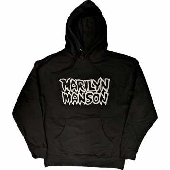 Merch Marilyn Manson: Marilyn Manson Unisex Pullover Hoodie: Classic Logo (medium) M