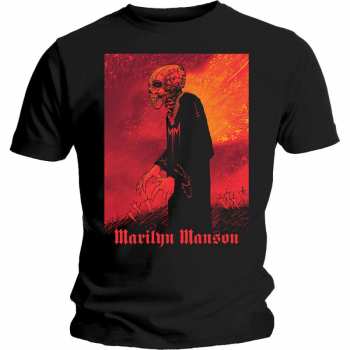 Merch Marilyn Manson: Tričko Mad Monk  L