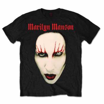 Merch Marilyn Manson: Tričko Red Lips  XL
