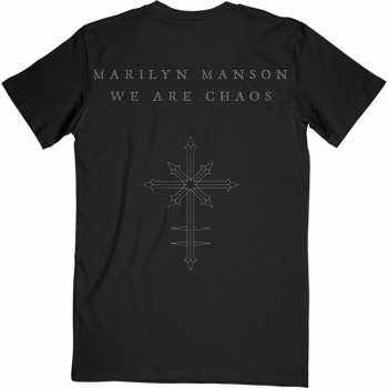 Merch Marilyn Manson: Tričko We Are Chaos  S