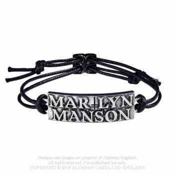 Merch Marilyn Manson: Wrist Strap Logo Marilyn Manson