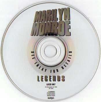 CD Marilyn Monroe: Legends
