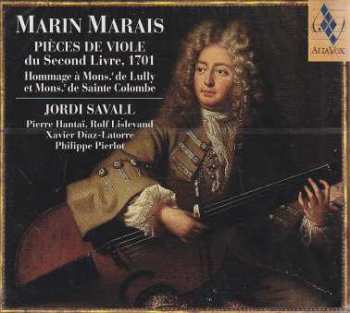Album Marin Marais: Pièces De Viole Du Second Livre, 1701 (Hommage À Mons.ʳ De Lully Et Mons.ʳ De Sainte Colombe)