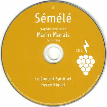 2CD Marin Marais: Sémélé (Tragédie Lyrique, Paris, 1709) 95463