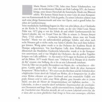 CD Marin Marais: Suites Pour Viole De Gambe Et Basse Continue 302376