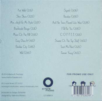 CD Marina & The Kats: Wild 319912