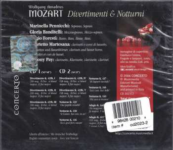 2CD Marinella Pennicchi: Wolfgang Amadeus Mozart Divertimenti & Notturni 255556