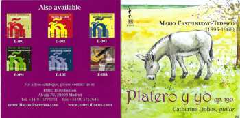 2CD Mario Castelnuovo Tedesco: Platero y Yo, Op. 190 350027