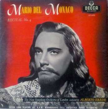 Album Mario del Monaco: Recital No. 4
