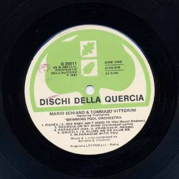 LP Mario Schiano: Swimming Pool Orchestra