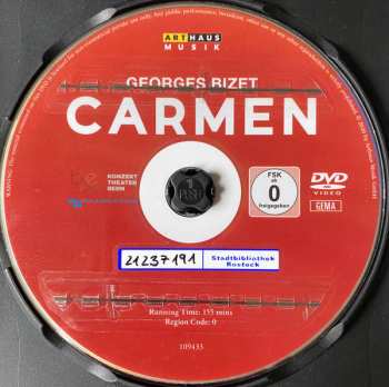 2CD/DVD Mario Venzago: Carmen 333114