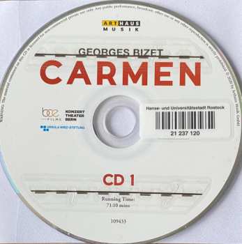 2CD/DVD Mario Venzago: Carmen 333114