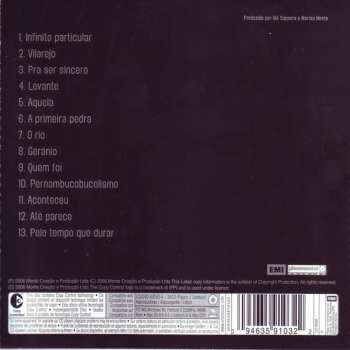 CD Marisa Monte: Infinito Particular