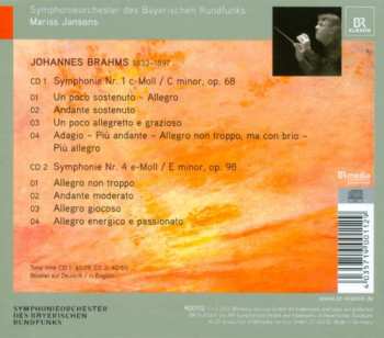 2CD Mariss Jansons: Brahms Symphonien Nr. 1 & 4 152776