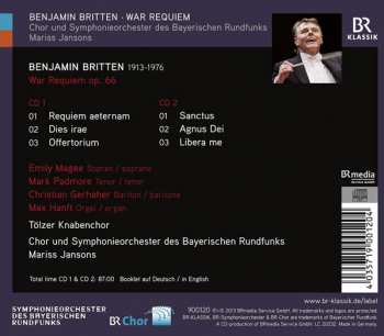 2CD Mariss Jansons: Britten War Requiem 123159