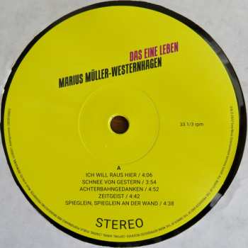 LP Marius Müller-Westernhagen: Das Eine Leben 491367