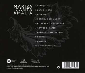 CD Mariza: Mariza Canta Amália 22871