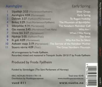 CD Marja Mortensson: Aarehgïjre = Early Spring 433240