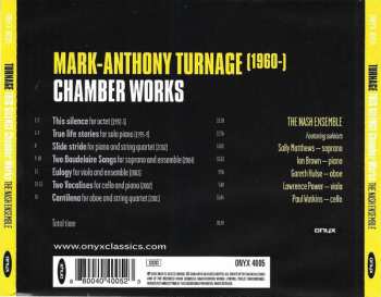 CD Mark-Anthony Turnage: This Silence: Chamber Works 330623