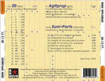 CD Mark Applebaum: 56 1/2 Ft.