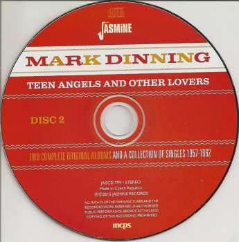 2CD Mark Dinning: Teen Angels And Other Lovers 369726