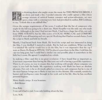 CD Mark Knopfler: The Princess Bride 28773