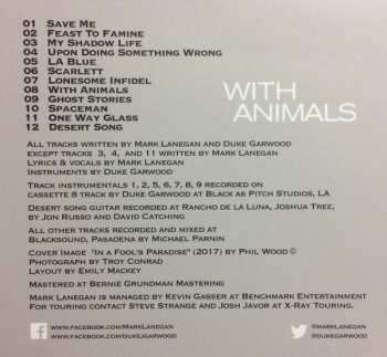 CD Mark Lanegan: With Animals 40580