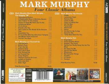 CD Mark Murphy: Four classic albums (Meet Mark Murphy…The Singing M / Let Yourself Go / Hip Parade / Rah) (2cd) 496904