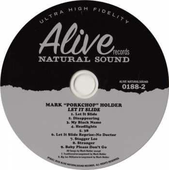CD Mark Porkchop Holder: Let It Slide 106376