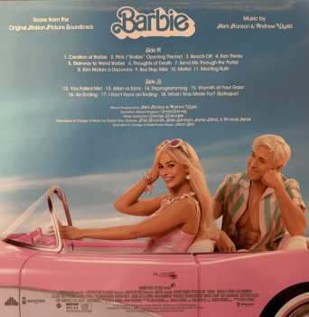 LP Mark Ronson: Barbie (Score From The Original Motion Picture Soundtrack) CLR | LTD 540183