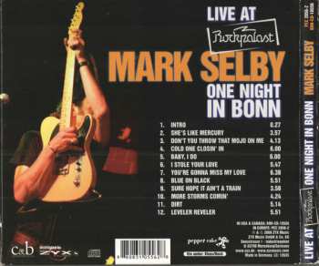 CD Mark Selby: Live At Rockpalast - One Night In Bonn 247389