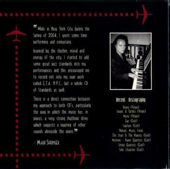 2CD Mark Springer: E.T.A. N.Y.C.: Jazz Standards And Original Compositions 238763