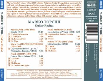 CD Marko Topchii: Guitar Recital 341354
