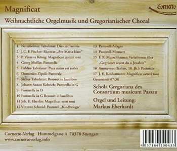 CD Markus Eberhardt: Magnificat - Weihnachtliche Orgelmusik Und Gregorianischer Choral  372986