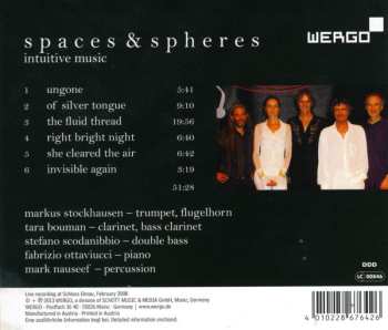 CD Markus Stockhausen: Spaces & Spheres 458906