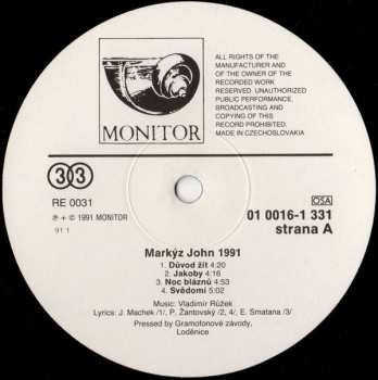 LP Markýz John: 1991