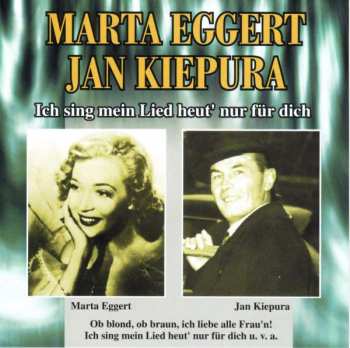 Album Marta Eggerth: Ich Sing Mein Lied Heut' Nur Für Dich