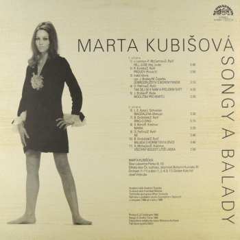LP Marta Kubišová: Songy A Balady 43395