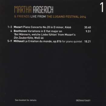 3CD/Box Set Martha Argerich And Friends: Live From Lugano 2014 49772